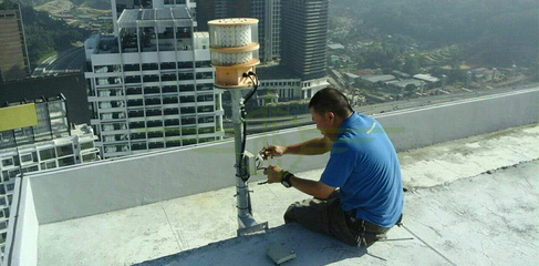 高層建筑樓頂航空障礙燈項目建筑安裝工程概述